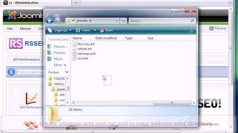 Generate sitemaps for Joomla! with RSSeo!