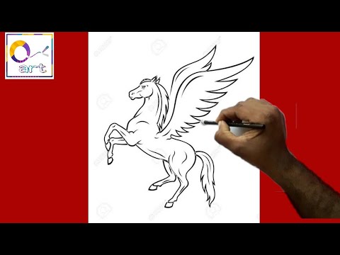 flying horse by FriesianFury on DeviantArt