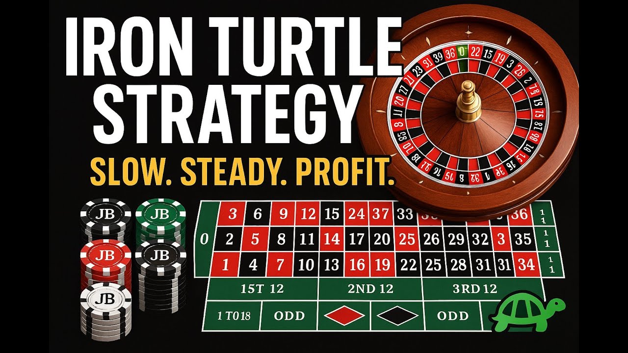 The Iron Turtle Roulette Strategy-Slow & Consistent