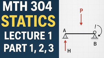 Mth304 Short Lecture 1 Statics |VU Pakistan|
