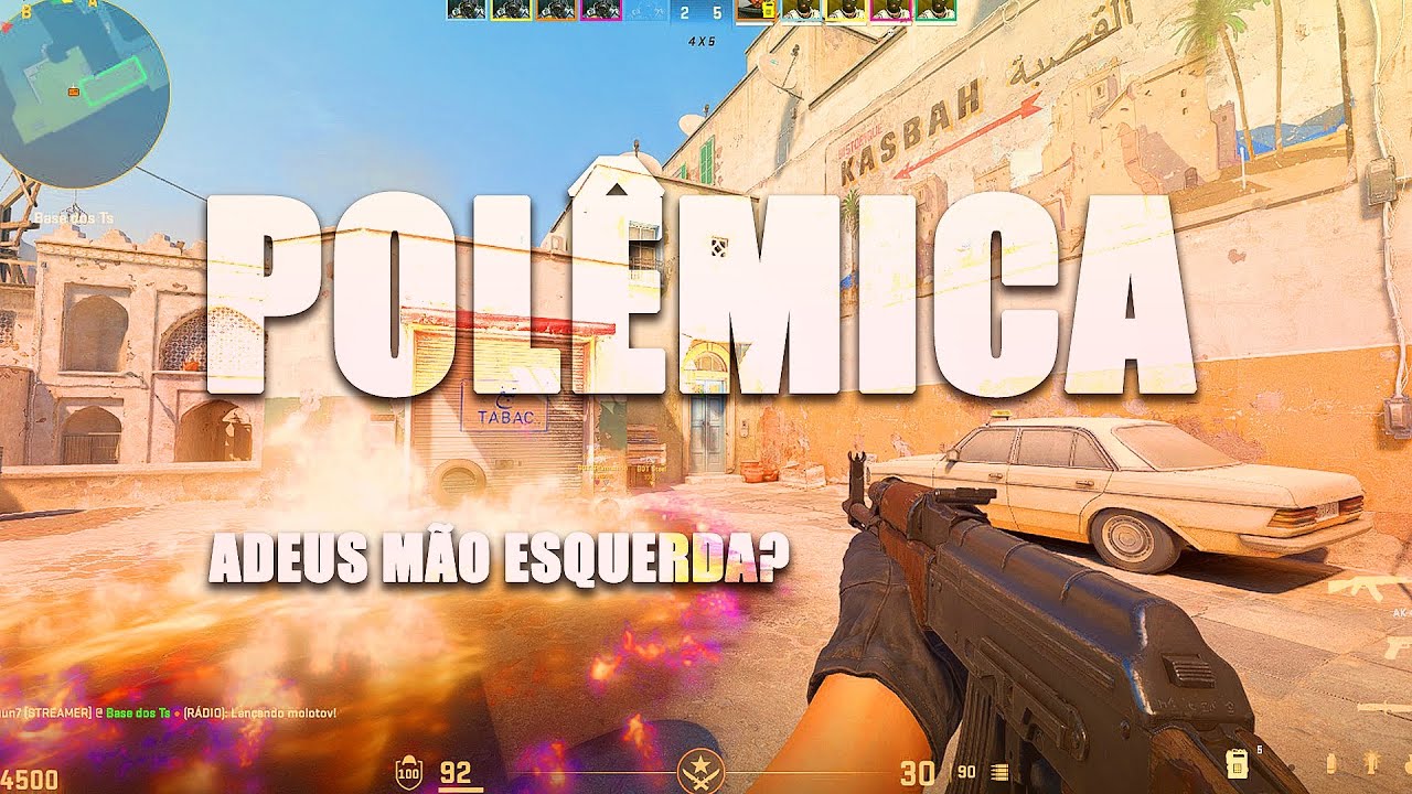 CS2: Função de mudar arma de mão foi retirada do jogo