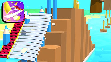 Flying Cut ​- All Levels Gameplay Android,ios (Levels 13-14)