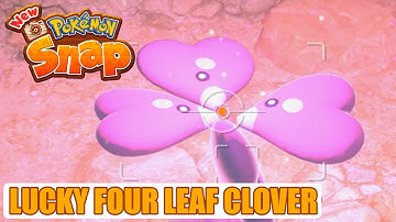 New Pokemon Snap - Lucky Four Leaf Clover
