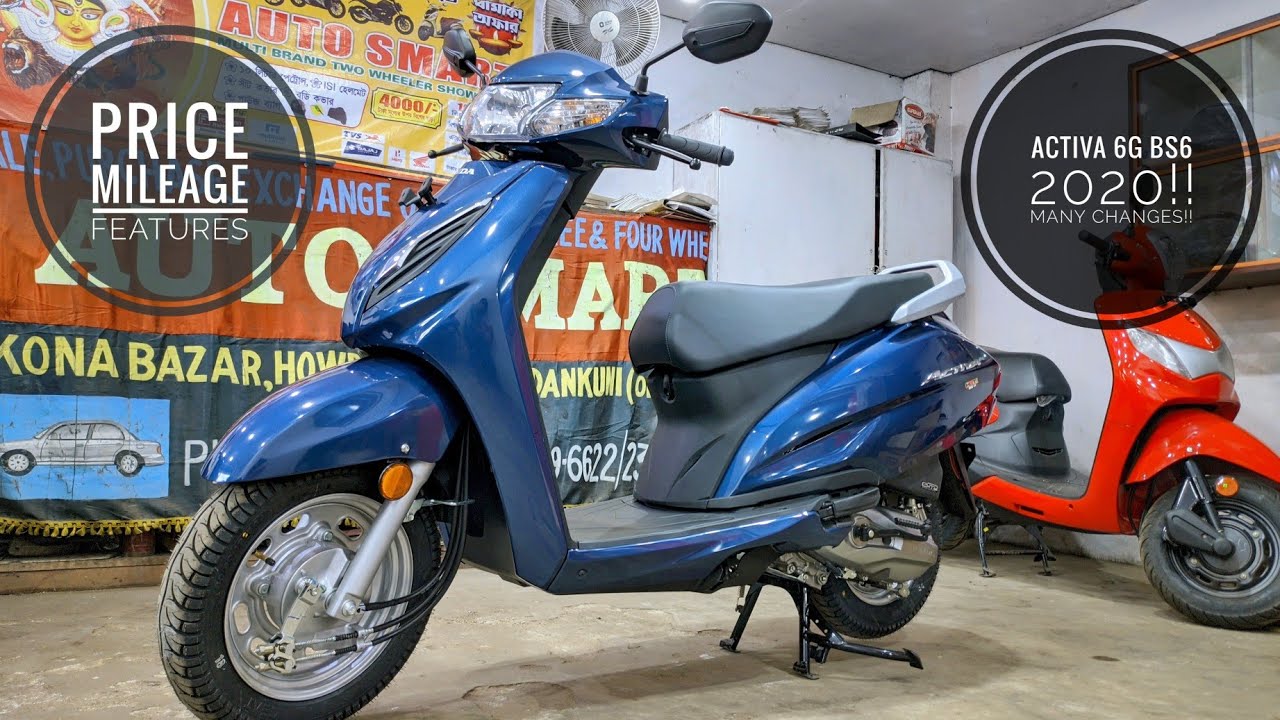 Bs6 Activa 6g New Model 2020 Price