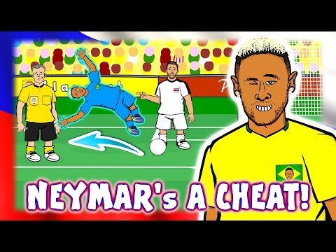 😠NEYMAR's A CHEAT!😠 (Neymar Dive Brazil vs Costa Rica 2-0 Penalty VAR Goal Highlights)