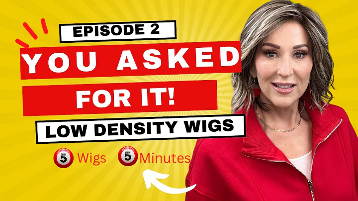 LOW DENSITY WIGS | SHORT & MID LENGTH | Includes NEW Styles | 5 WIGS | 5 MINUTES | Episode 2