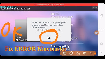 Tutorial Fix Kinemaster "CODE INIT FAILED" - "EXPORT VIDEO ENC FAIL"