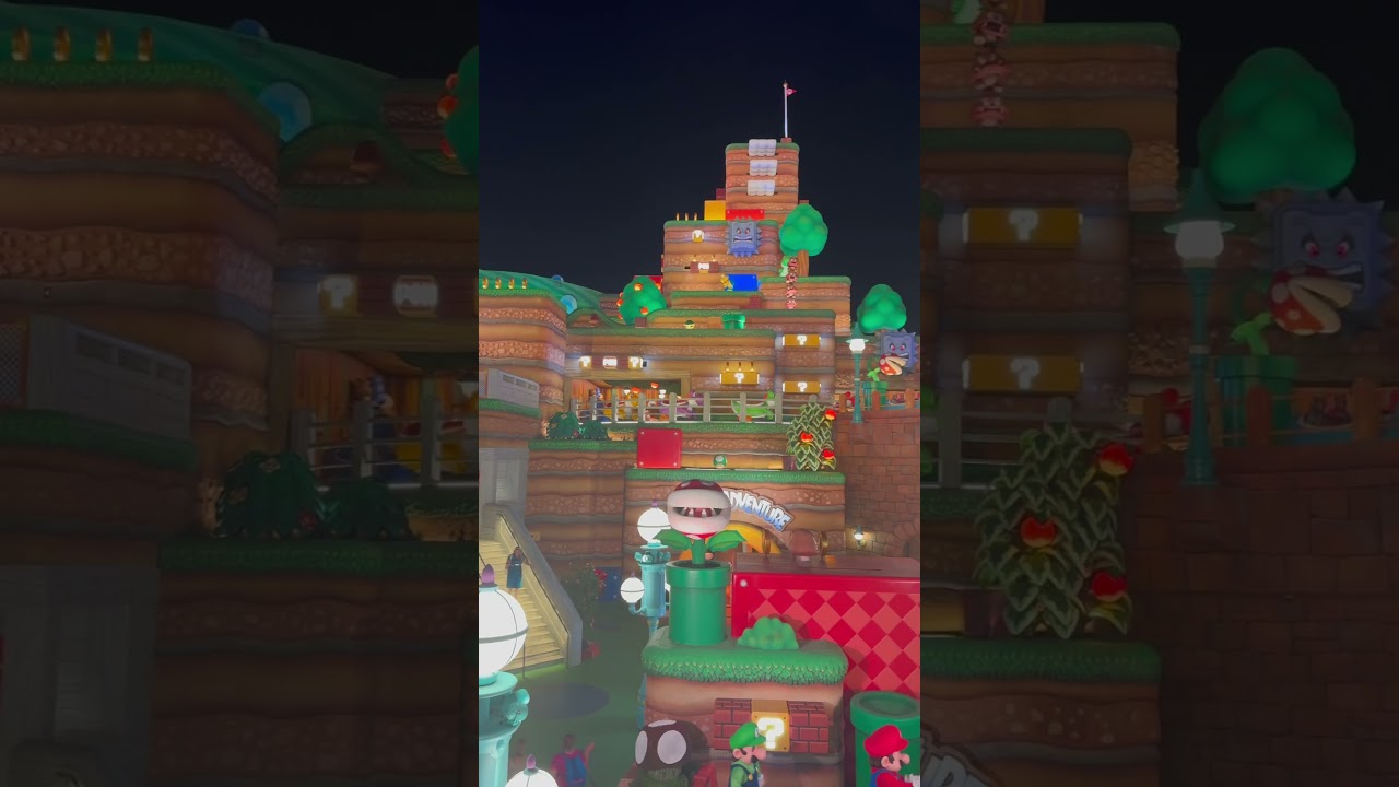 Step inside Super Nintendo World at Epic Universe to meet Mario & Luigi and so much more