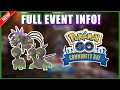 JUNE COMMUNITY DAY FULL INFORMATION/ DEINO COMMUNITY DAY IN POKEMON GO!!