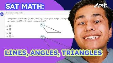 SAT MATH: Lines, Angles, and Triangles • AceIt