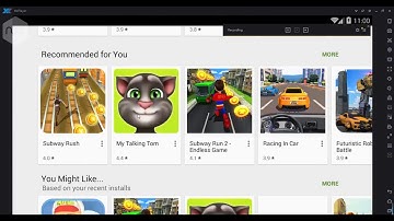 01 Download Games with Google Play in XEPlayer - 2017