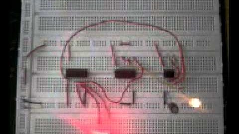 D flip-flop (with clock delay)