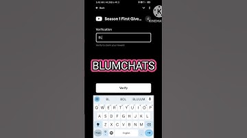 Season 1 First Giveaway Blum Video Keyword | Blum Today New Video Code #blum #blumcode #blumairdrop