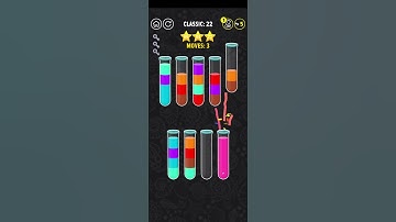 color water sort 3d level 22
