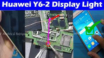 Huawei Y6 2 LCD Display Light Ways Jumper Solution | Huawei Black Screen Solution