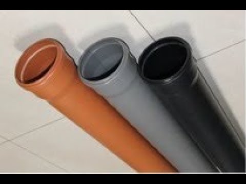 Видео: Из какого материала сделаны канализационные трубы?