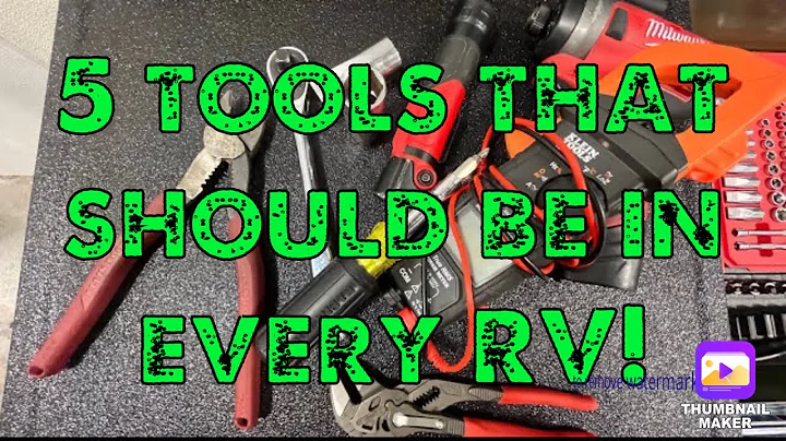 5 tools that should be in every RV!