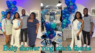 Baby shower vlog 2022 (Stitch theme)