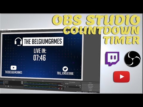 Countdown timer for obs studio on macbook Countdown timer for obs studio on macbook