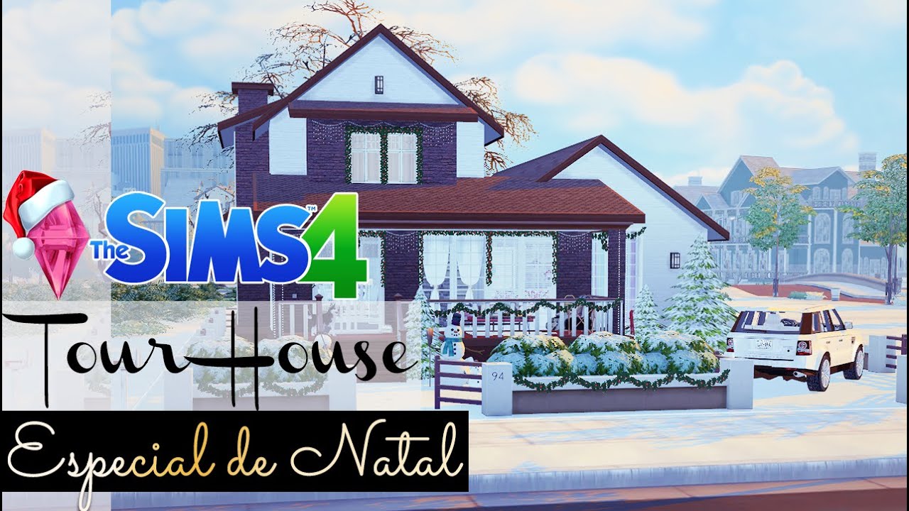 The Sims 4 - Decoração Natalina | Tour pela Casa Manhã de Natal - YouTube