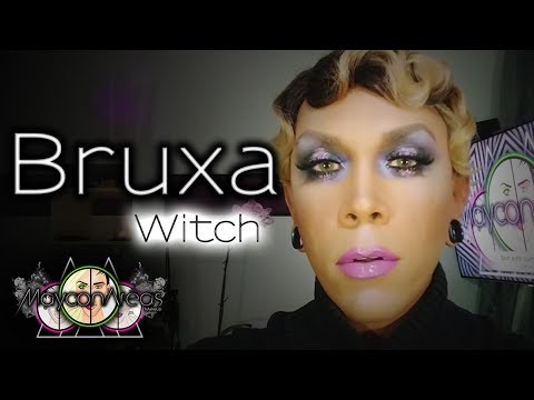Maquiagem Bruxa furta-cor 💄|▶ Witch ||💄 #MAM2018 #AgostoFurtaCor #AgostoDuoChrome ||💄