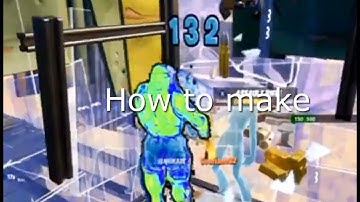 Fortnite rainbow skin glow effect (easy capcut tutorial)