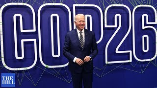 President Biden Arrives In Glasgow For The COP26 Climate Summit