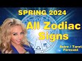 All zodiac signs spring 2024 forecast  astrology tarot tarotreading