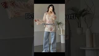 These Types of short kurti every girls need🫶🏻🎀#subscribe #aestheic #trending #fashion #poseideas
