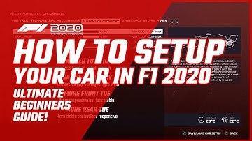How To Setup Your Car in F1 2020 - Ultimate Car Setup Guide