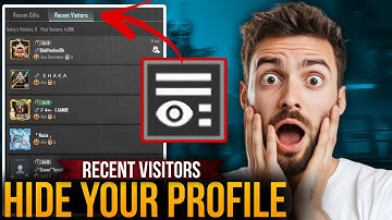 How to Check Who Visited/Watched Your PUBG Profile |Hide Yourself From other Recent Profile Visitors