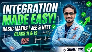 BASIC MATHS INTEGRATION PART 2 FOR JEE AND NEET