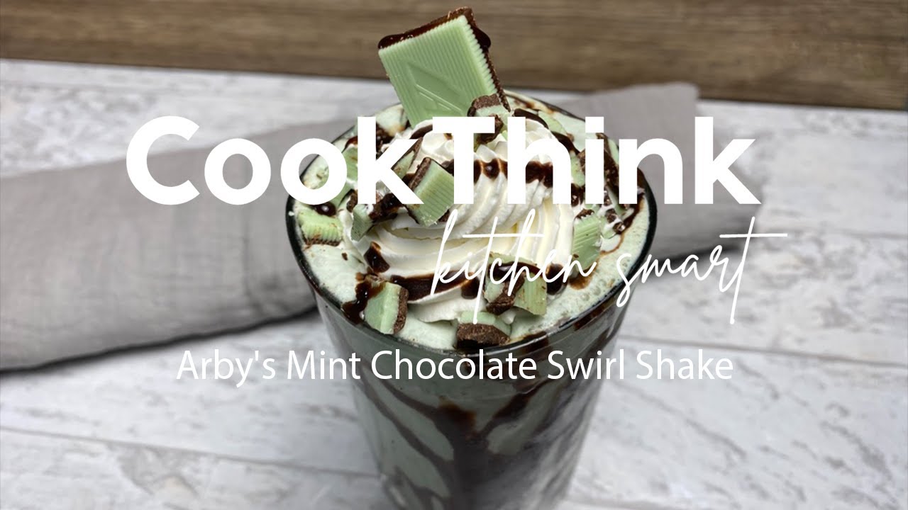 Arby's Mint Chocolate Swirl Shake
