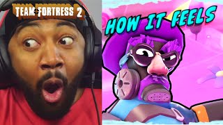Overwatch Fan Reacts to How it FEELS To Play Pyro (Team Fortress 2)