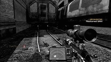 MW3 OUT OF THE MAP UNDERGROUND SHOT!