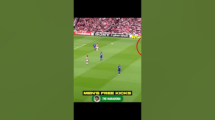 Women’s Free Kicks VS  Men’s  Free Kicks