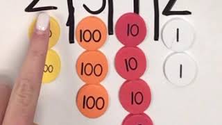 Expanded notation up to 1,000