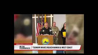 Tsunami warning lifted for Hawaii after small waves hit following mighty 8.8 earthquake in Russia
