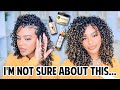 TESTING NEW PRODUCTS ep. 1 | Bounce Curl Avocado Clump & Define Cream + Flora & Curl Defining Gel