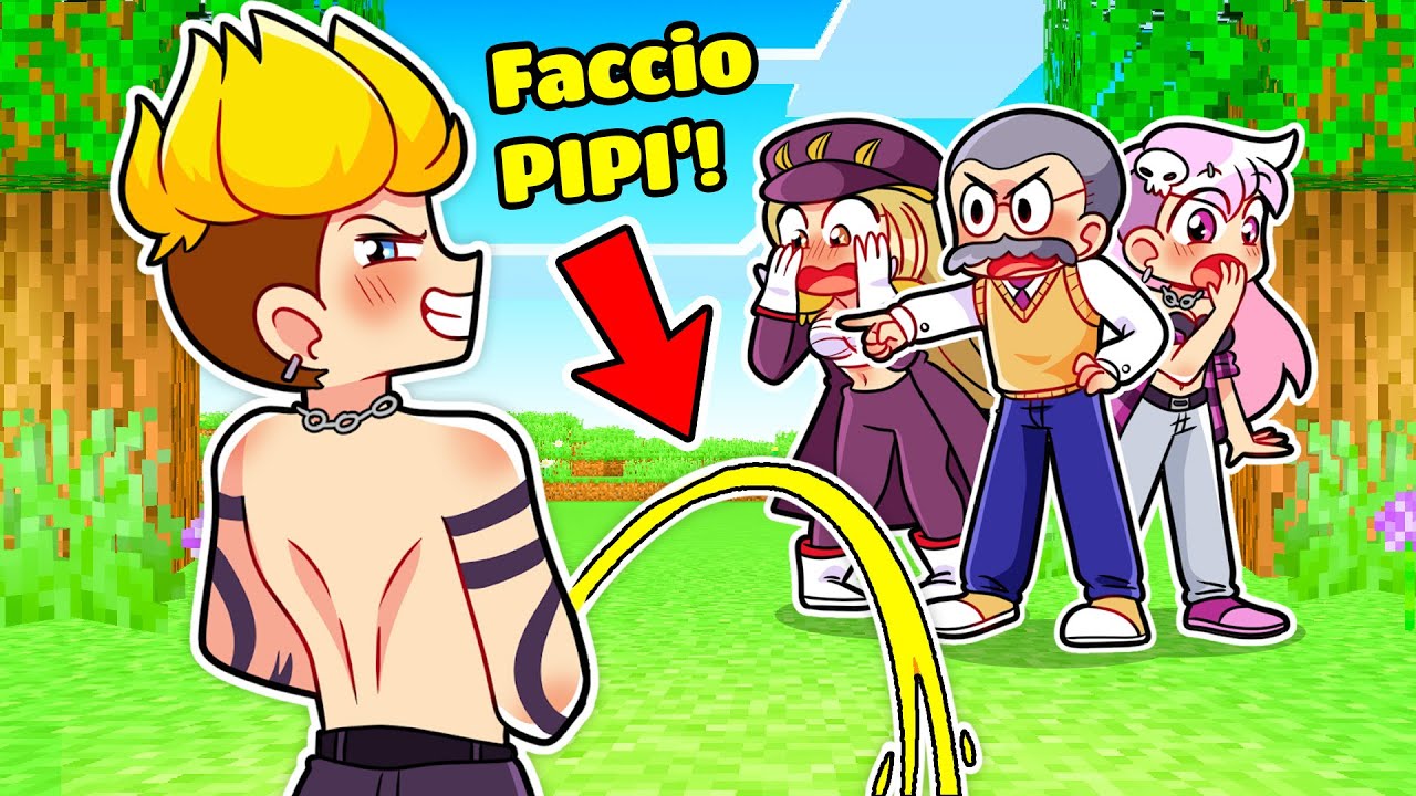 SBRISER BADBOY NON SMETTE DI FARE PIPI' su MINECRAFT!