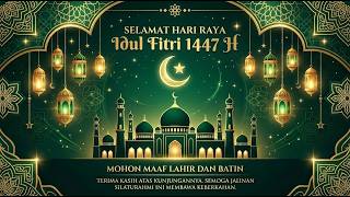 Wallpaper Idul Fitri 1447 H untuk Smart TV – Suasana Lebaran yang Hangat