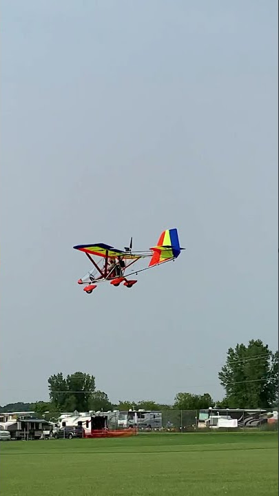 Aerolite 103 electric ~ landing EAA AirVenture 2021
