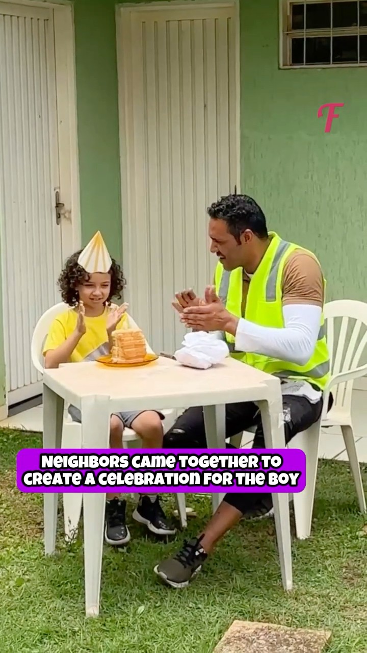 A Neighbor’s Kind Gesture on a Lonely Birthday #shorts