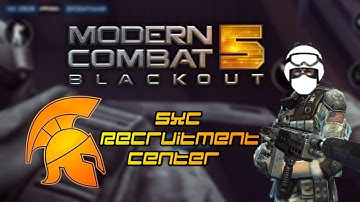 Modern Combat 5: SxC Recruitment Center! Charbtek-28 Gameplay!