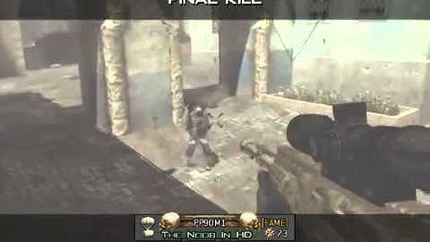 MW3 learning to trickshot..