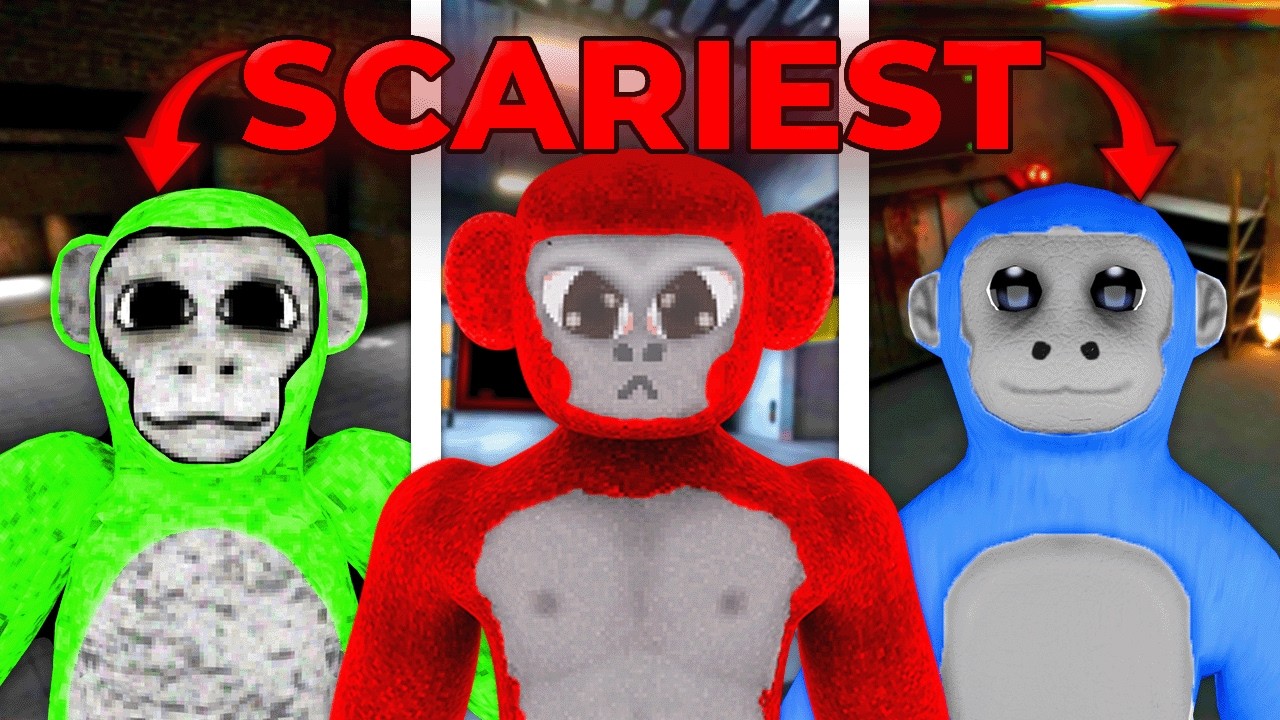 Мы играли в САМЫЕ СТРАШНЫЕ фанатские игры в жанре хоррор с гориллами!