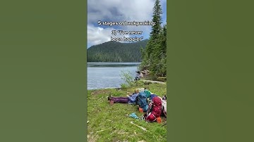 The 5 stages of backpacking…