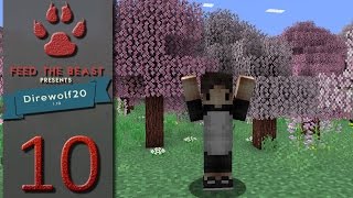FTB Direwolf20 1.10.2 Ep10 Overclocked Immersive Engineering WaterWheel