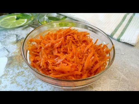 Три простых рецепта из свежей моркови! |  Салаты из моркови!