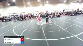 61 Kg Cons 64 #2 - Easton Taylor, Beaver Wrestling Club Vs Zeth Romney, LAWC-Chaminade 09e5